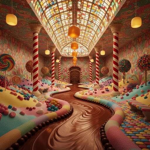Willy Wonka Factory — Chocolate Factory Magic